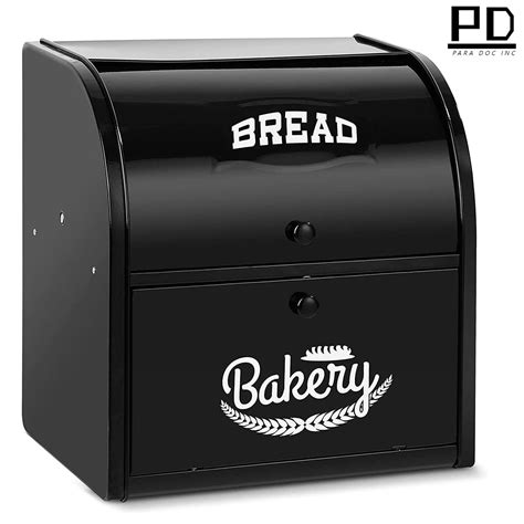 metal bread box walmart|metal farmhouse bread box.